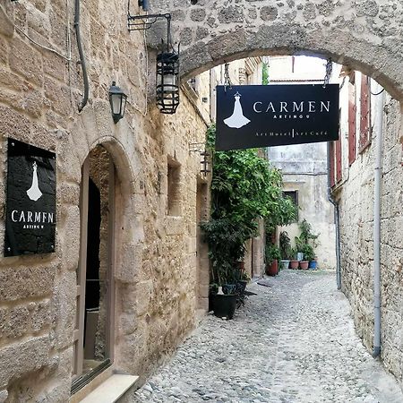 Carmen Art Hotel Rhodes City Exterior photo