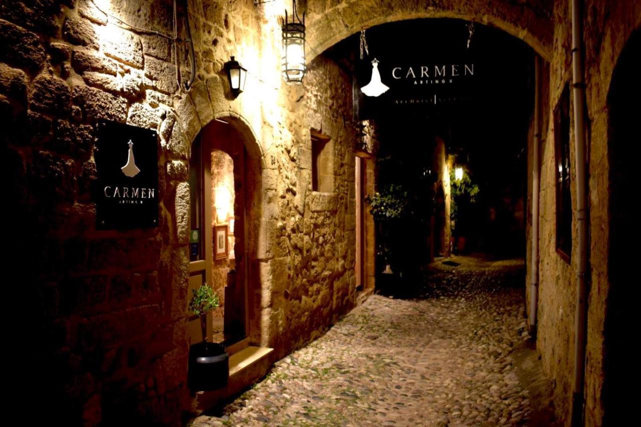 Carmen Art Hotel Rhodes City Exterior photo